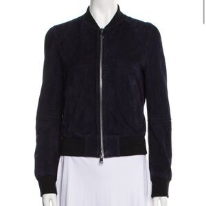 Theory lambskin bomber jacket